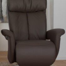 Relaxfauteuil Aach Zwart Large Fauteuil Leder