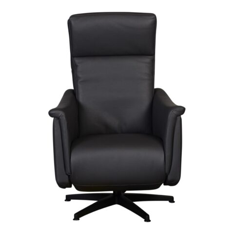 Relaxfauteuil Cross Zwart Fauteuil Leder