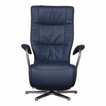 Relaxfauteuil Magnes Blauw Large Fauteuil Leder