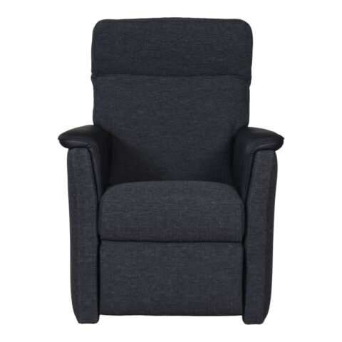 Relaxfauteuil Millery Antraciet Fauteuil Stof