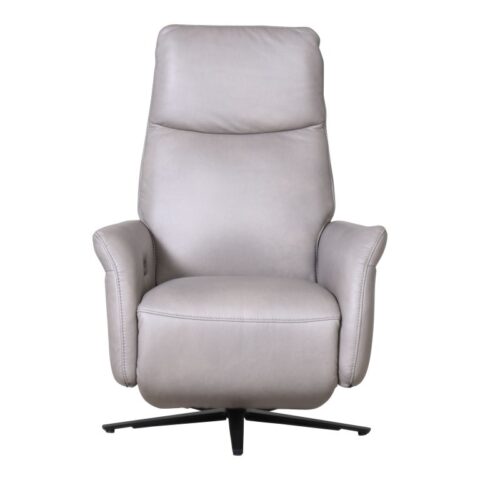 Relaxfauteuil Rosdorf Taupe Fauteuil Leder