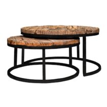 Richmond Salontafel Kensington Set/2 Tafels Hout