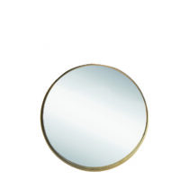 Riverdale Spiegel Elwin goud rond 45cm Woon accessoires Glas