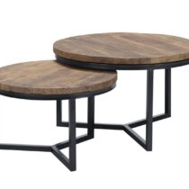 Salontafel Kumla Set/2 Tafels Hout