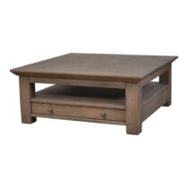 Salontafel Lugano 103x103 Tafels Massief hout