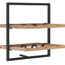 Shelfmate Wijnrek Type B Oak Black Woon accessoires Hout