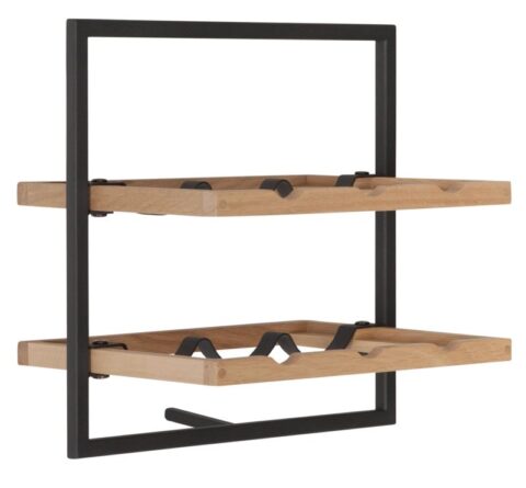 Shelfmate Wijnrek Type B Oak Black Woon accessoires Hout