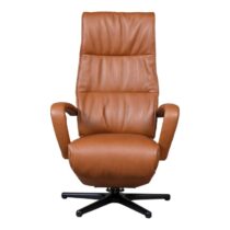 Sta-Op Fauteuil Twilla 191 S Cognac Fauteuil Leder