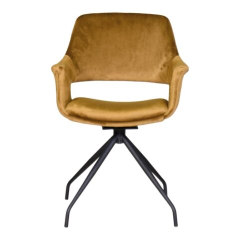 Stoel Caitlan Gold Stoelen Stof