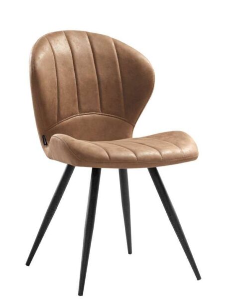 Stoel Pozzolo Cognac Stoelen Stof