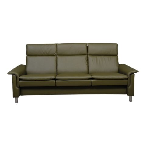 Stressless Bank Aurora 3-zits Dark Olive Banken Leder