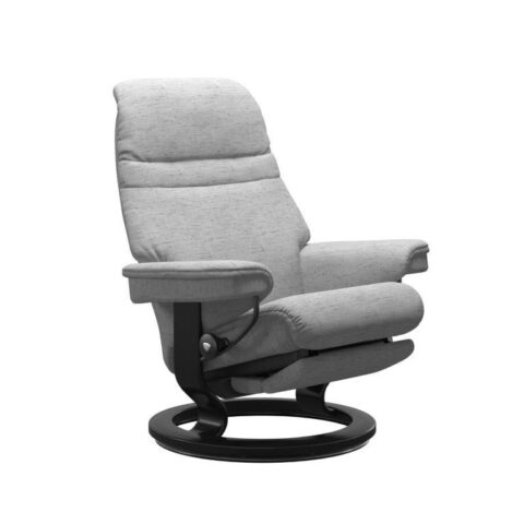 Stressless Relaxfauteuil Sunrise M Light Grey Fauteuil Stof