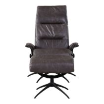 Stressless Relaxfauteuil + Voetenbank Tokyo M Grey Fauteuil Leder