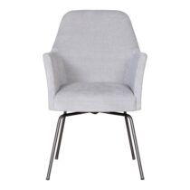 Studio Siena Armstoel SI-D8002 Silver Stoelen Stof