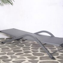 Sunlounger Havana Antraciet Tuinmeubelen Aluminium