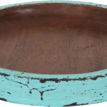 Tray Medaillon Ligt Blue Woon accessoires Hout