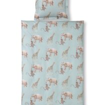 Vandyck Dbo Elephant Kids Dusty Blue 140/220 Beddengoed