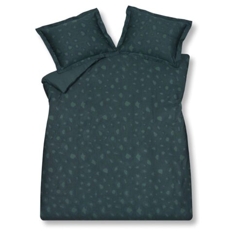 Vandyck Dbo Fierce Power Dark Green 140/220 Beddengoed Katoensatijn