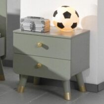 Vipack Nachttafel Billy Olive Green Kinder- / Tienerkamers