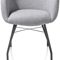 Xooon Armstoel Liv Ice Grey Stoelen Stof