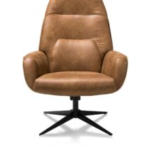 Xooon Draaifauteuil Capri Cognac Fauteuil Stof