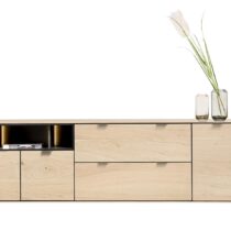 Xooon Dressoir Elements 210cm Kasten Hout