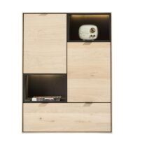 Xooon Highboard Elements Naturel Kasten Hout