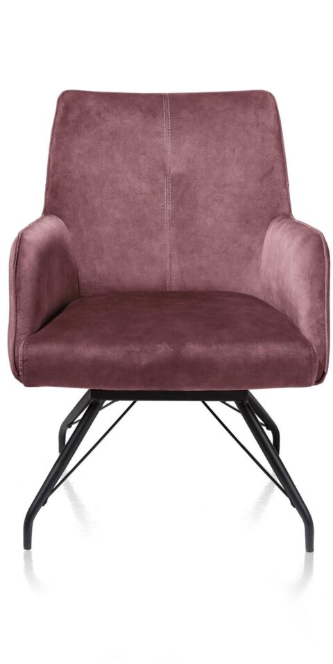 Xooon Lounge Oona Burgundy Red Fauteuil Stof