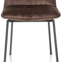 Xooon Stoel Aurora Espresso Stoelen Stof