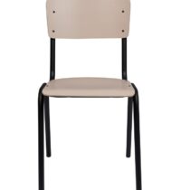 Zuiver Chair Back To School Matte Beige Stoelen HPL