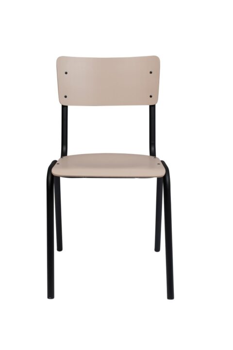 Zuiver Chair Back To School Matte Beige Stoelen HPL