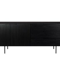 Zuiver Sideboard Travis Black Oak Kasten