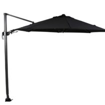 Zweefparasol Hawaii (excl.voet) rond zwart Parasols