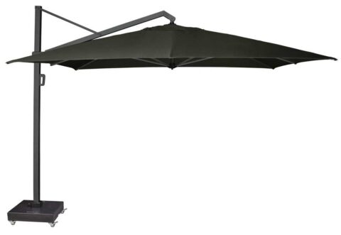 Zweefparasol Icon excl.voet 4x3 Meter Faded Black Parasols